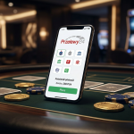 Płatność Przelewy24 w kasynie online na ekranie smartfona
