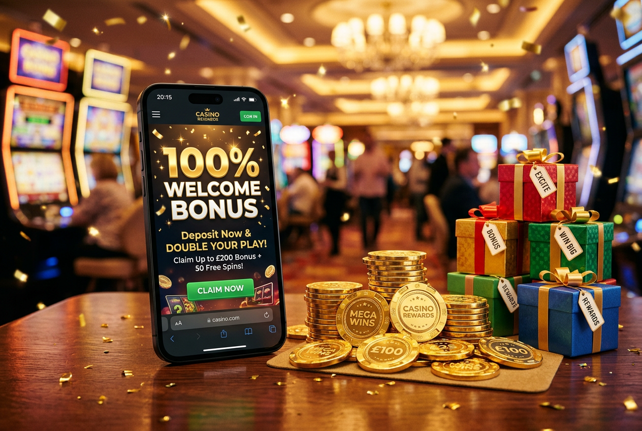 Bonusy i promocje w kasynach online dostępne przy wpłatach Google Pay