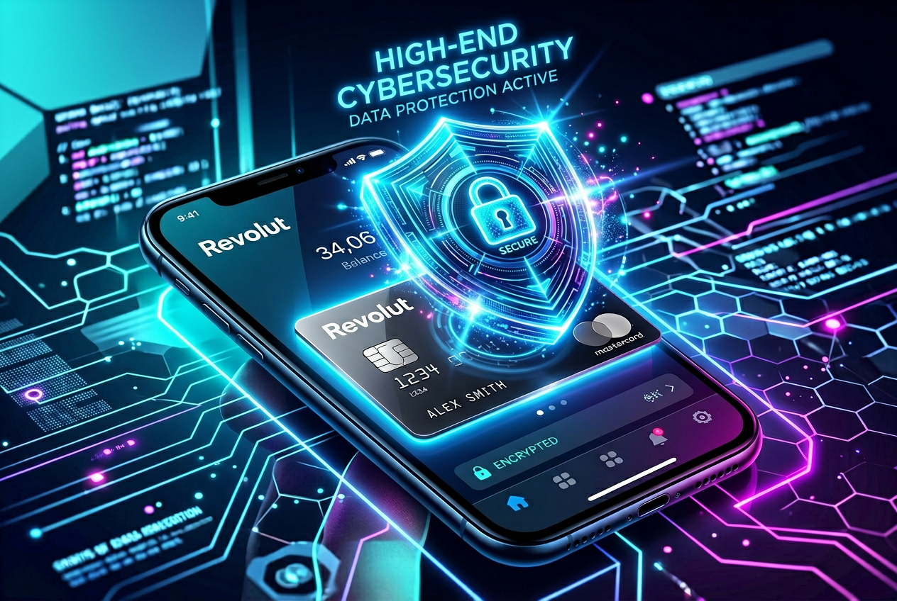 Bezpieczeństwo karty wirtualnej Revolut w kasynie online