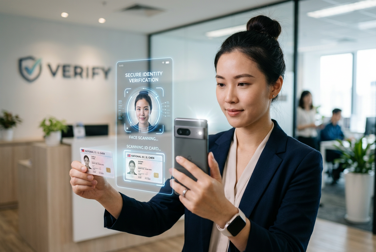 Nowoczesna weryfikacja KYC przy użyciu smartfona